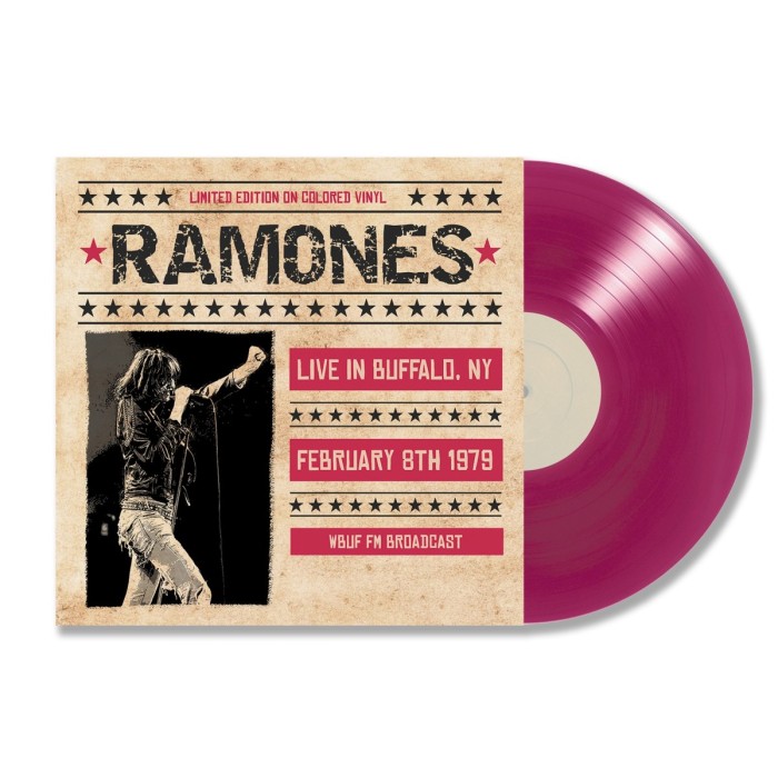 Ramones - Live In Buffalo, Ny, February 8th 1979 (Trans-Magenta Vinyl)
