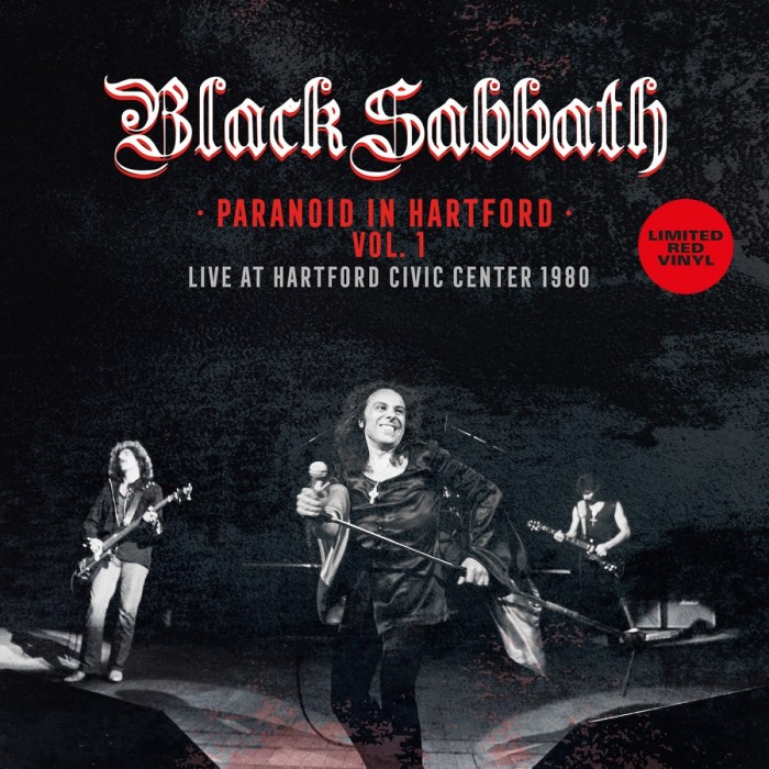 Black Sabbath - Paranoid In Hartford Vol.1-Fm Broad.Civic Center 1980 (Red Vinyl)