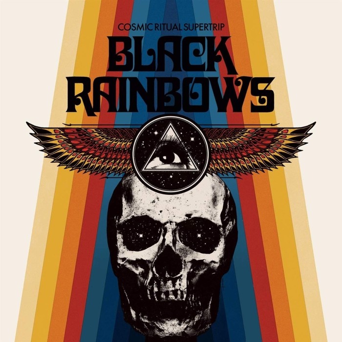 Black Rainbows - Cosmic Ritual Supertrip (Half Hald Yellow & Blue)