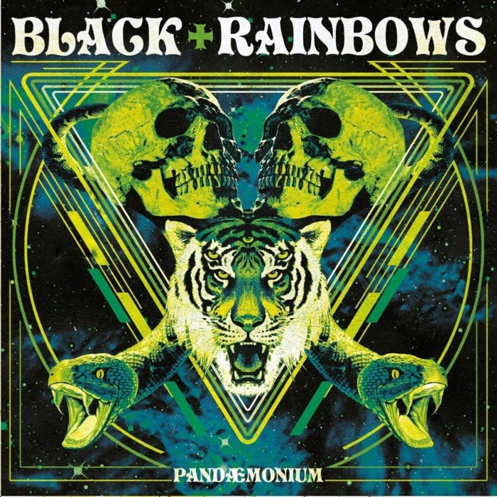 Black Rainbows - Pandaemonium (Vinyl In Green Fluo - Dark Greenish Cover)