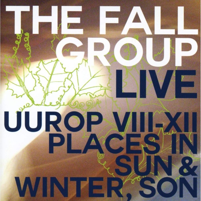 Fall - Live Uurop V111-X11 Places In Sun & Winter, Son