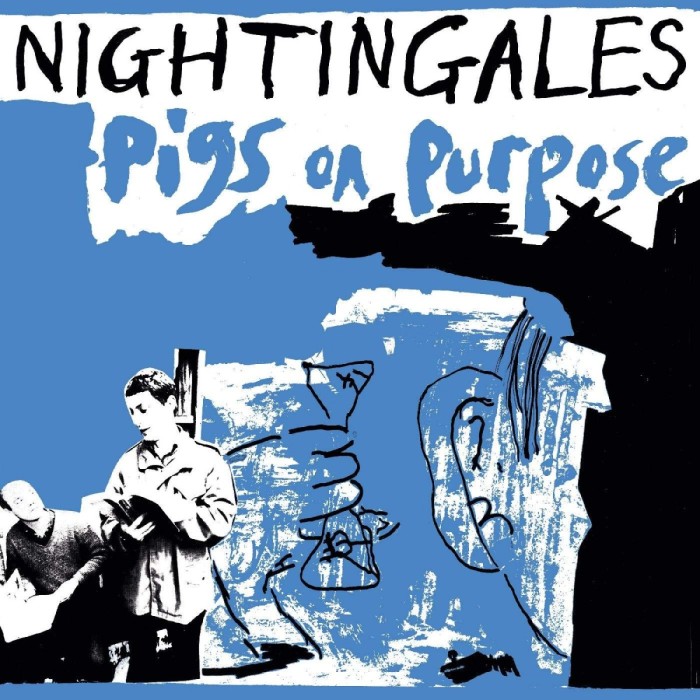 Nightingales - Pigs On Purpose (Blue Vinyl)