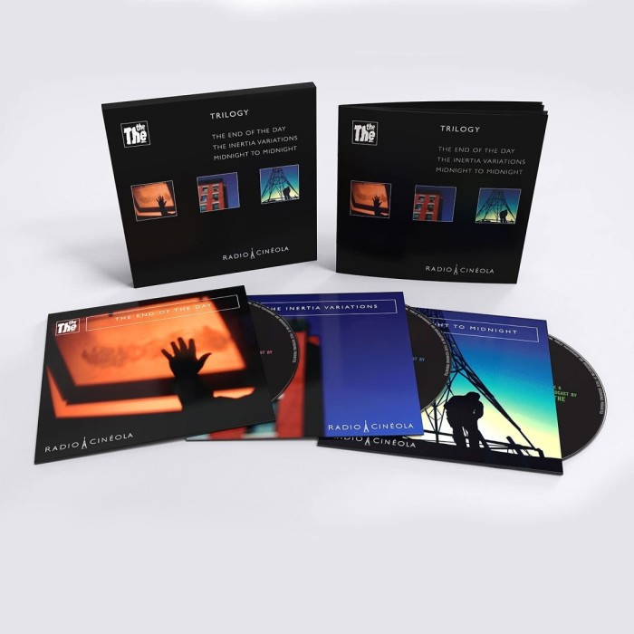 The The - Radio Cinéola Trilogy (Limited Triple CD Set In Luxury Rigid Board Slipcase With Black Wibalin And Silver Foiling)