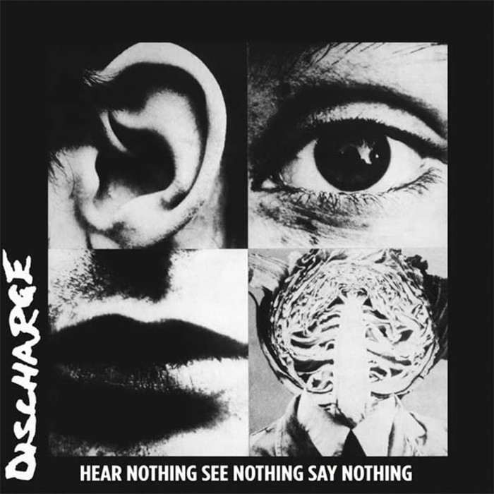 Discharge - Hear Nothing See Nothing Say Nothing (White Vinyl)