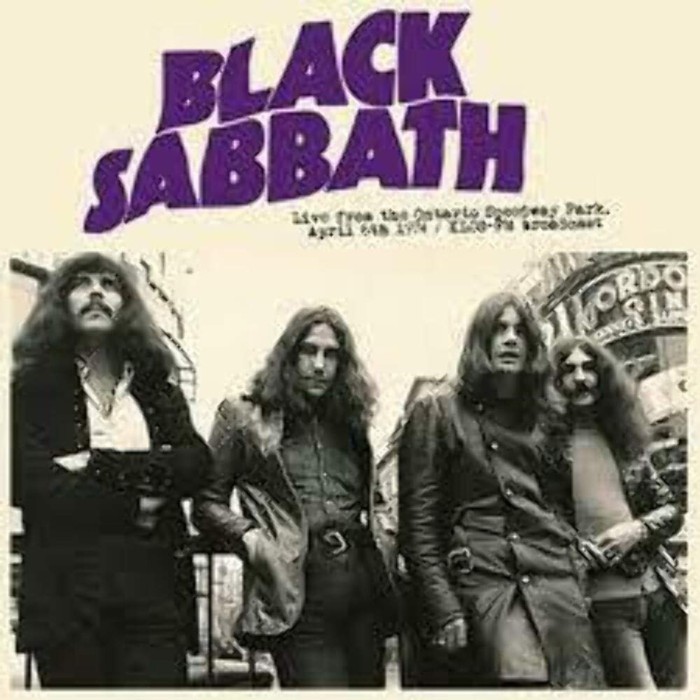 Black Sabbath - Live From The Ontario Speedway Park, April 6th 1974 / Klos-Fm Broadcast
