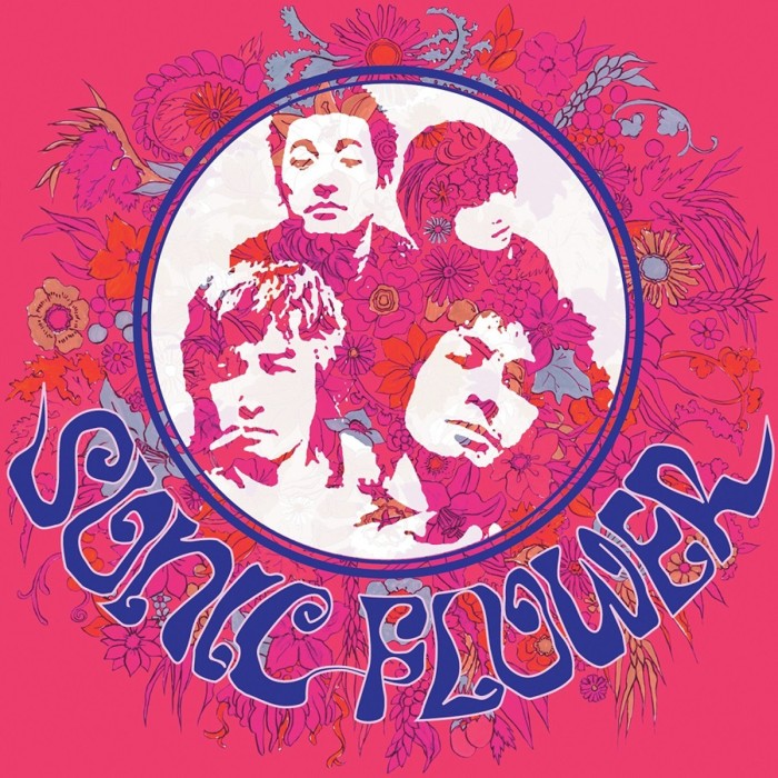 Sonic Flower - Sonic Flower (Ultra Ltd Side A/Side B Pink-Blue-White Vinyl)