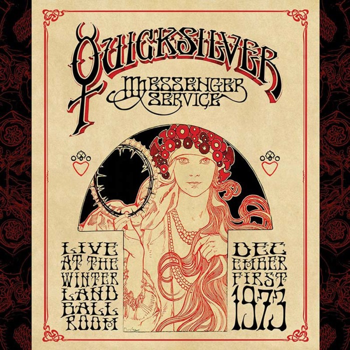 Quicksilver Messenger Service - Live At Winterland Ballroom - December 1, 1973