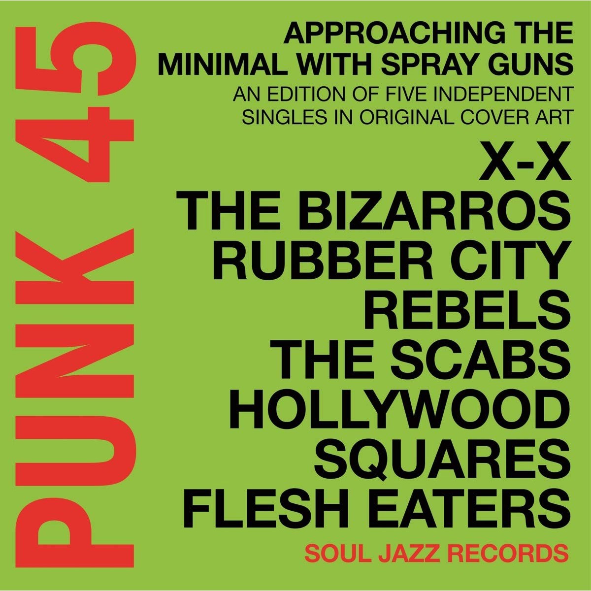 Various Artists - Punk 45: Approaching The Minimal With Spray Guns (Rsd Ltd.)