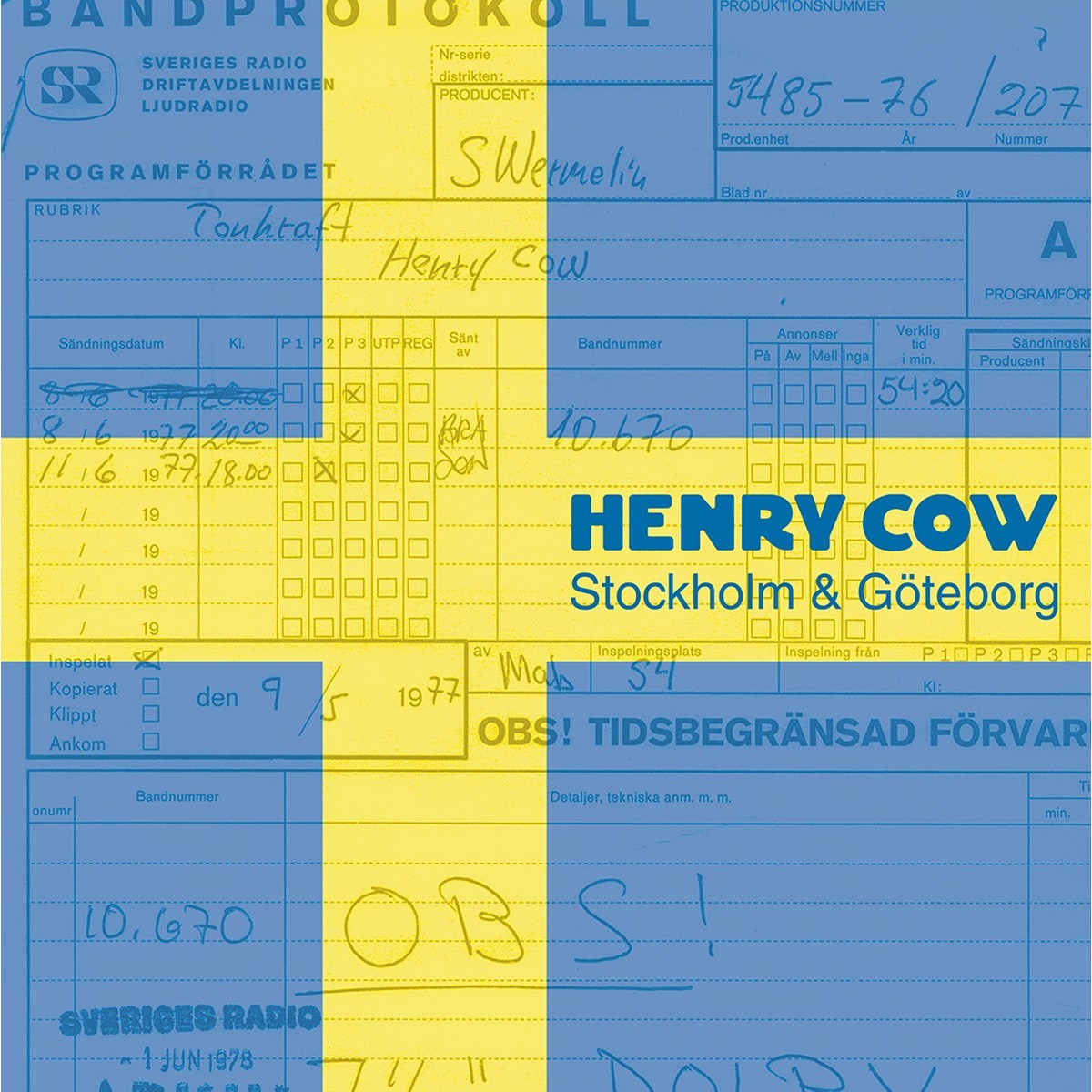 Henry Cow - Stockholm & Goteborg